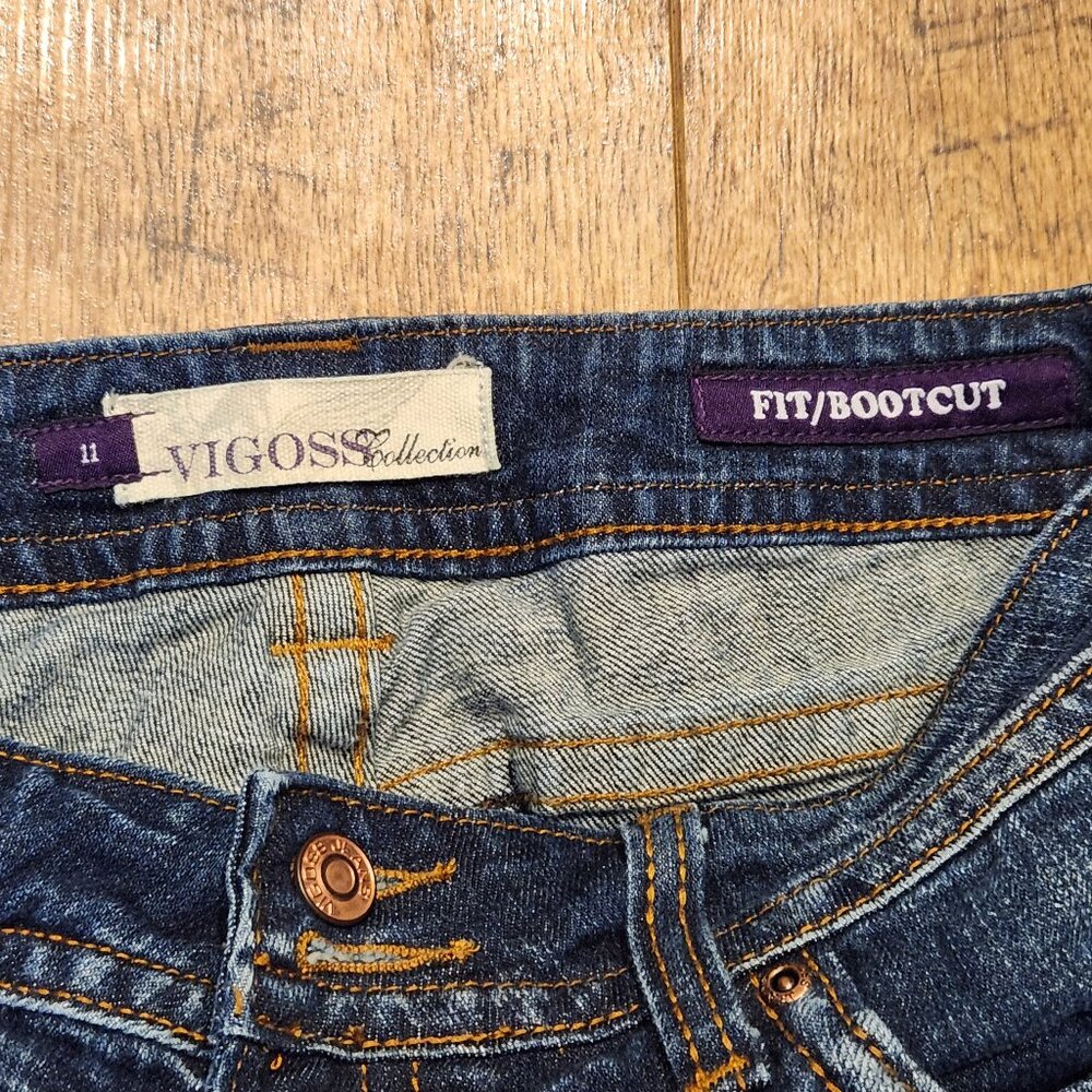 VIGOSS Boot Cut Jeans - Sz 11 - Picture 6 of 7